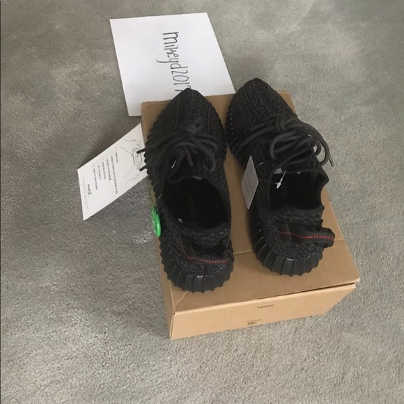Yeezy Pirate Blacks 2016 Size 10.5 - Picture 4 of 8
